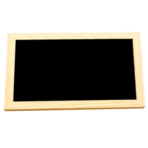 ROMISBABA Kreidetafel mit Holzrahmen Einseitig Wiederbeschreibbar mit Aufhängeschnur Kleine Tafel zum Beschriften Wanddekoration Vielseitig für Nachrichten und Notizen ROMISBABA Kreidetafel mit Holzrahmen Einseitig Wiederbeschreibbar mit Aufhängeschnur Kleine Tafel zum Beschriften Wanddekoration Vielseitig für Nachrichten und Notizen von ROMISBABA
