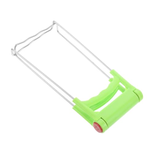 ROMISBABA Küchenhelfer Heizplatten-greifer-clips-halter-zange Teezange Hebeclips Kochclip Asiatische Gadgets Schüssel Zange Pizzapfannengreifer Anti-verbrühungs-clips Light Green Edelstahl von ROMISBABA