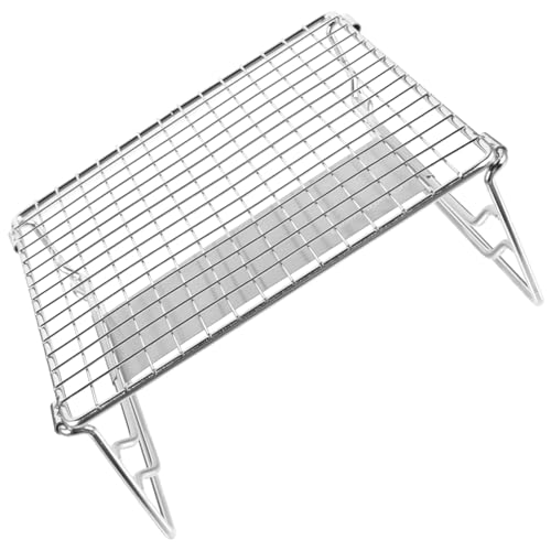 ROMISBABA Kühlregal für Grill und Gittergestell Vielseitig Einsetzbar Robustes BBQ Grillrost für Outdoor Picknick ROMISBABA Kühlregal für Grill und Gittergestell Vielseitig Einsetzbar Robustes BBQ Grillrost für Outdoor Picknick von ROMISBABA