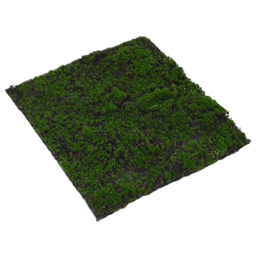 ROMISBABA Künstliches Moosmatte Weiches Imitationsrasenpad für DIY Bastelarbeiten Feengärten Hochzeitsdeko Vielseitige Wohn Gartendekoration Innen Außen von ROMISBABA