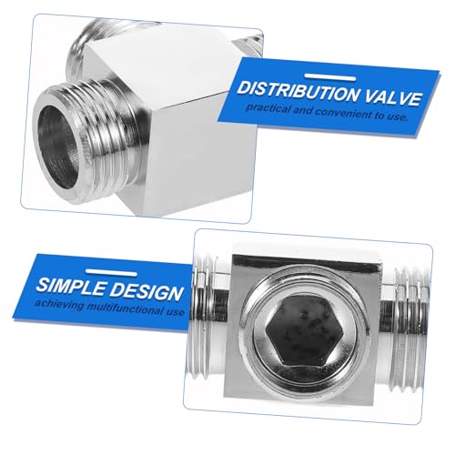 ROMISBABA Kupfer Wasserverteiler Schlauchverbinder für Waschmaschine Effizienter Wasserverteiler mit Sicherer Auslaufsicherer Verbindung Einfache Installation für Garten Küche Bad ROMISBABA Kupfer Wasserverteiler Schlauchverbinder für Waschmaschine Effizienter Wasserverteiler mit Sicherer Auslaufsicherer Verbindung Einfache Installation für Garten Küche Bad von ROMISBABA