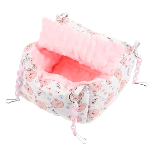 ROMISBABA Kuschelnest für Kleintiere Warmes Schlafbett für Meerschweinchen Hamster und Zuckergleiter Gemütliches Haustiernest aus Strapazierfähigem Material für Wintermonate ROMISBABA Kuschelnest für Kleintiere Warmes Schlafbett für Meerschweinchen Hamster und Zuckergleiter Gemütliches Haustiernest aus Strapazierfähigem Material für Wintermonate von ROMISBABA