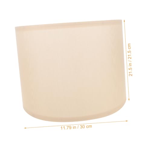 ROMISBABA Lampenschirm Vintage Stil Tischlampe Lampenabdeckung aus Leinen für Nachttisch Steh Wandleuchte Schlafzimmer Wohnzimmer Büro Dekoration von ROMISBABA