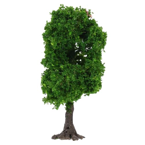 ROMISBABA Landschaftsbaummodell Mini-gartenbaum Bastelbäume Für Projekte Kleine Pflanzenbäume Miniaturbäume Für Modelle Sandtischmodell Mini-modellbäume Modellblumenbäume Plastik Green von ROMISBABA