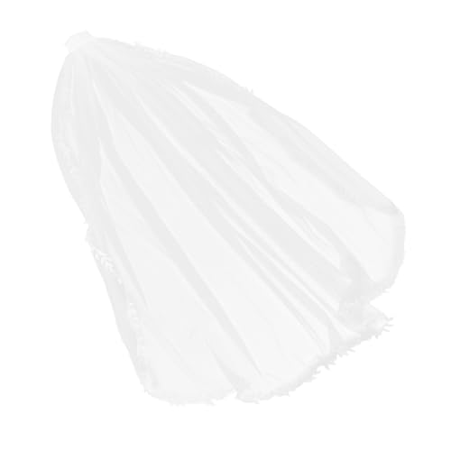 ROMISBABA Langer Brautschleier mit Spitzenblattverzierung und Kamm Leichter Weißer Hochzeits-schleier für Braut Romantischer Tüll-kopfschmuck Geeignet für Indoor Outdoor-hochzeiten ROMISBABA Langer Brautschleier mit Spitzenblattverzierung und Kamm Leichter Weißer Hochzeits-schleier für Braut Romantischer Tüll-kopfschmuck Geeignet für Indoor Outdoor-hochzeiten von ROMISBABA