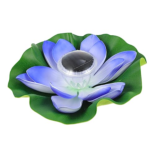 ROMISBABA Lotusblumen Solarleuchte Wasserdichte Dekorative Lampen für Garten Teich und Pool Künstliche Schwimmende Lotusblüte Entspannende für Zuhause PC Materialien ROMISBABA Lotusblumen Solarleuchte Wasserdichte Dekorative Lampen für Garten Teich und Pool Künstliche Schwimmende Lotusblüte Entspannende für Zuhause PC Materialien von ROMISBABA