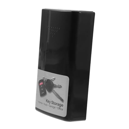 ROMISBABA Magnetischer Autoschlüsselhalter mit Starkem Magnet Verstecktes Schlüsselversteck unter Auto Robuste Schutzbox für Autoschlüssel Sichere Aufbewahrung gegen Verlust Vielseitig von ROMISBABA