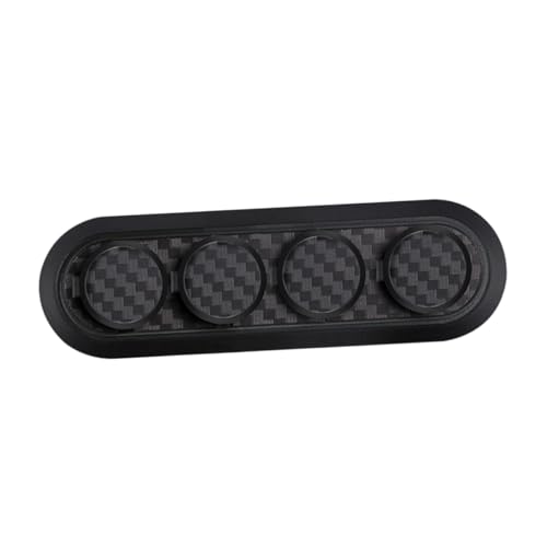 ROMISBABA Magnetischer Kabelhalter Carbon Optik Vielseitiger Kabelclip und Organizer für USB und Ladekabel Selbstklebend Platzsparend für Schreibtisch Auto Büro und Zuhause von ROMISBABA