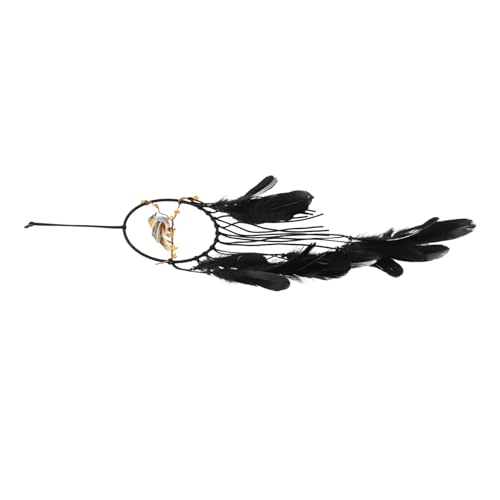 ROMISBABA Makramee Wandbehang mit Quasten Handgefertigt Leichte Wanddeko für Schlafzimmer Wohnzimmer Babyzimmer Boho Stil Kompakt und Einfach Aufzuhängen Dekoratives Wandkunst Accessoire von ROMISBABA