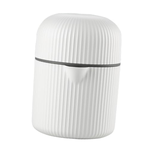 ROMISBABA Manuelle Saftpresse Klein und Tragbar Handbetriebene Fruchtpresse aus Sicherem Kunststoff Geeignet für Orangen Zitronen Birnen mit Integriertem Sieb zur Rückstandstrennung für von ROMISBABA