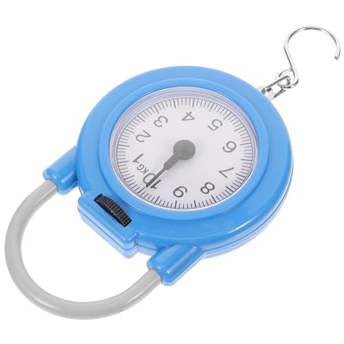 ROMISBABA Mechanische Federwaage Tragbare Gepäckwaage mit Haken Hohe Genauigkeit Kleines Format Leichtes Handgerät für Reisen und Haushalt Schnelle Reaktion und Stabile Leistung Blaue ROMISBABA Mechanische Federwaage Tragbare Gepäckwaage mit Haken Hohe Genauigkeit Kleines Format Leichtes Handgerät für Reisen und Haushalt Schnelle Reaktion und Stabile Leistung Blaue von ROMISBABA