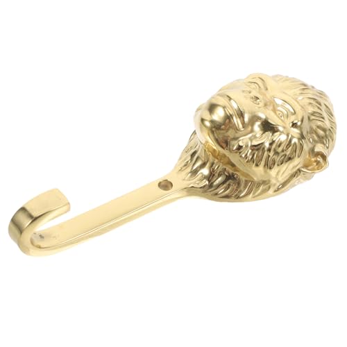 ROMISBABA Messing Gorilla Kopf Wandhaken Vintage Tier Wandhaken mit Schrauben Dekorativer Mantel Schlüsselhalter für Badezimmer Küche Flur Robuster Einzigartiger Affen für Vielseitige ROMISBABA Messing Gorilla Kopf Wandhaken Vintage Tier Wandhaken mit Schrauben Dekorativer Mantel Schlüsselhalter für Badezimmer Küche Flur Robuster Einzigartiger Affen für Vielseitige von ROMISBABA