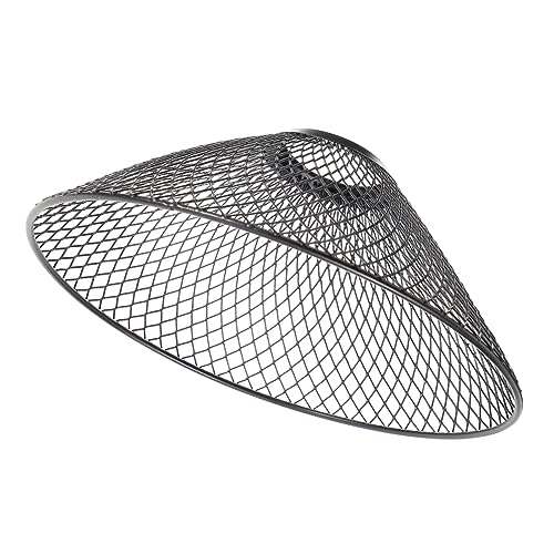 ROMISBABA Metall Lampenschirm Käfig für Pendelleuchte Eleganter Lampenabdeckung Dekorativ für Zuhause Restaurant und Bar Eisen mit Kunstvollem Design von ROMISBABA