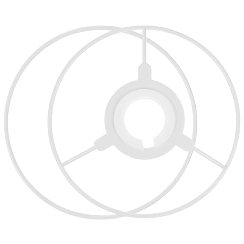ROMISBABA Metall Lampenschirm Ring Für Diy Heimwerker Hängelampen Rahmen Robust Und Verschleißbeständig Passt Zu Verschiedenen Lampenstilen von ROMISBABA