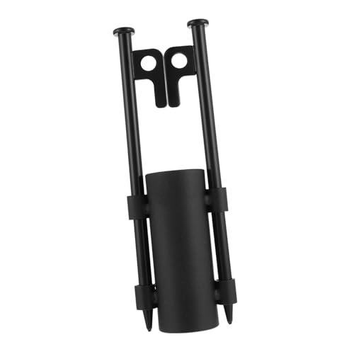 ROMISBABA Metall zeltfixierer mit Halter und Robusten Erdankern für Outdoor Camping Verstärkter Sonnenschutz stangenhalter Windfester Canopy Stabilisator für Angel Zeltschirme von ROMISBABA