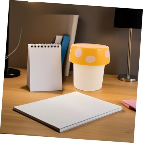 ROMISBABA Mini Desktop Müllbehälter Pilz Design Niedliche Offene Abfallbox ohne Deckel Multifunktionaler Schreibtisch Organizer für Stifte Makeup Pinsel Pflanzgefäß für Büro Küche ROMISBABA Mini Desktop Müllbehälter Pilz Design Niedliche Offene Abfallbox ohne Deckel Multifunktionaler Schreibtisch Organizer für Stifte Makeup Pinsel Pflanzgefäß für Büro Küche von ROMISBABA