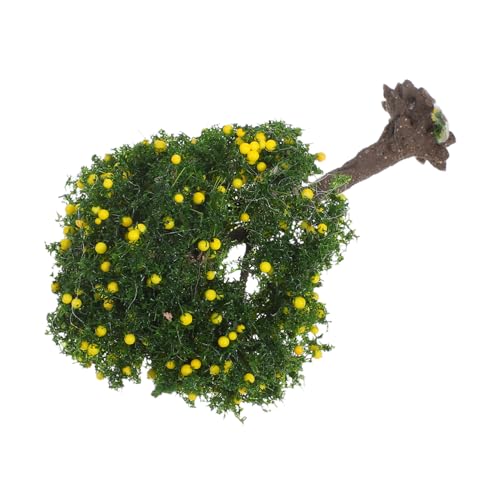 ROMISBABA Miniatur Baum Modellbau Landschaftsdekoration Ornament Grün Gelb Frucht Für Modelleisenbahn Architektur Diorama DIY Projekte ROMISBABA Miniatur Baum Modellbau Landschaftsdekoration Ornament Grün Gelb Frucht Für Modelleisenbahn Architektur Diorama DIY Projekte von ROMISBABA