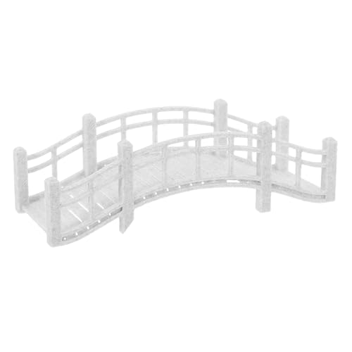 ROMISBABA Miniatur Brücke Dekoration Vintage Bogenbrücke für Mikrolandschaft und Mini Garten für Sandtisch Schreibtisch oder Garten Vielseitig Einsetzbar Installieren von ROMISBABA