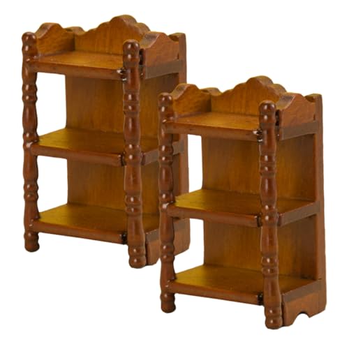 ROMISBABA Miniatur Holzregal Miniaturmöbel Mini Aufbewahrungsschrank für Puppenhäuser Langlebig Vielseitig Einsetzbar für Wohnzimmer und Garten Dekoratives Miniatur ROMISBABA Miniatur Holzregal Miniaturmöbel Mini Aufbewahrungsschrank für Puppenhäuser Langlebig Vielseitig Einsetzbar für Wohnzimmer und Garten Dekoratives Miniatur von ROMISBABA