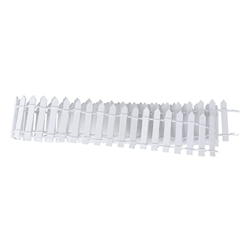 ROMISBABA Miniaturzaun Flexibles DIY Zaun für Feengärten Bonsai Terrarien Weiß für Kreative ROMISBABA Miniaturzaun Flexibles DIY Zaun für Feengärten Bonsai Terrarien Weiß für Kreative von ROMISBABA