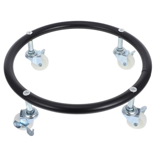 ROMISBABA Mobiler Propangasflaschenhalter mit Bremsen Stabile Gasflaschenhalterung aus Robustem Material Praktischer Gaszylinderständer für Küche und Restaurant mit Hoher Tragfähigkeit ROMISBABA Mobiler Propangasflaschenhalter mit Bremsen Stabile Gasflaschenhalterung aus Robustem Material Praktischer Gaszylinderständer für Küche und Restaurant mit Hoher Tragfähigkeit von ROMISBABA