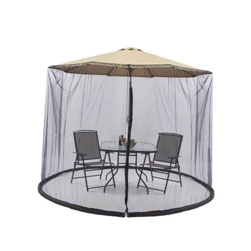 ROMISBABA Moskitonetz für Sonnenschirm Øxcm Faltbare Terrassenschirm-Abdeckung mit Uv-Schutz Einfacher Insektenschutz für Garten Outdoor-essbereich Atmungsaktives Netz Leicht zu Installieren ROMISBABA Moskitonetz für Sonnenschirm Øxcm Faltbare Terrassenschirm-Abdeckung mit Uv-Schutz Einfacher Insektenschutz für Garten Outdoor-essbereich Atmungsaktives Netz Leicht zu Installieren von ROMISBABA