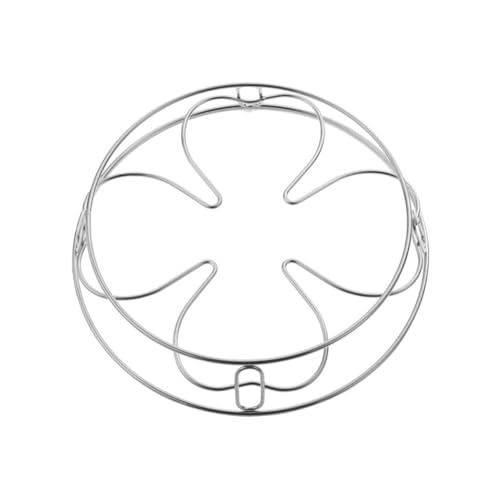 ROMISBABA Multifunktionaler Edelstahl dampfgarer ständer Hitzebeständig Rostfrei Dampfkorb und Abkühlgitter für Kochtöpfe Vielseitiger Küchenhelfer für Gesundes Dämpfen und Kochen von ROMISBABA