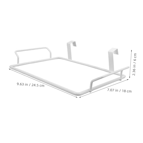 ROMISBABA Multifunktionaler Müllbeutelhalter für Küchenschränke Platzsparendes Metallgestell zur Abfallorganisation Robuster Müllsackhalter für Effiziente Mülltrennung und Stilvolle von ROMISBABA