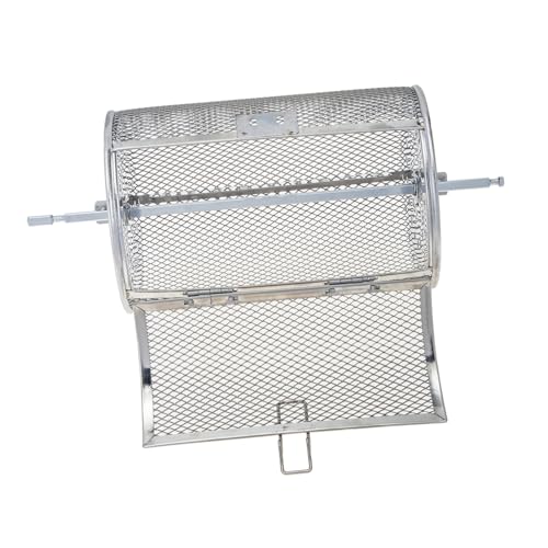 ROMISBABA Multifunktionales Grillkorb Rotierender Backkorb mit für Nüsse Gemüse und Hochwertige Grillzubehör für Grillen und Backen von ROMISBABA