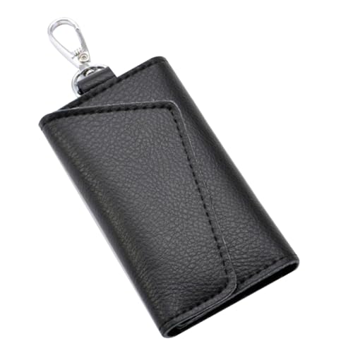ROMISBABA Multifunktionales Rindsleder Schlüsseltasche mit Reißverschluss und Hängendem Karabiner Autoschlüssel Hülle für Damen und Herren Schutz vor Kratzern und Verlust Großes ROMISBABA Multifunktionales Rindsleder Schlüsseltasche mit Reißverschluss und Hängendem Karabiner Autoschlüssel Hülle für Damen und Herren Schutz vor Kratzern und Verlust Großes von ROMISBABA
