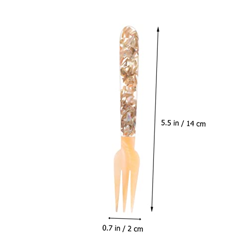 ROMISBABA Muschel Gabel Kreatives Design Glatte Oberfläche Leicht zu Reinigen Für Dessert Milchtee Restaurant Küche Haushaltsbesteck ROMISBABA Muschel Gabel Kreatives Design Glatte Oberfläche Leicht zu Reinigen Für Dessert Milchtee Restaurant Küche Haushaltsbesteck von ROMISBABA