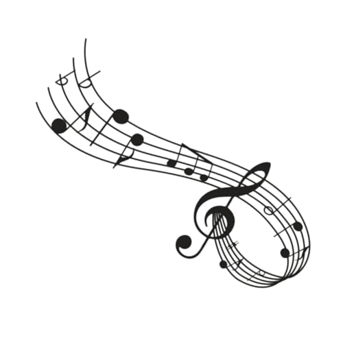 ROMISBABA Musiknoten Wandsticker Schwarz Abziehbar Wanddeko Wohnzimmer Schlafzimmer Musikraum Geschenk ROMISBABA Musiknoten Wandsticker Schwarz Abziehbar Wanddeko Wohnzimmer Schlafzimmer Musikraum Geschenk von ROMISBABA