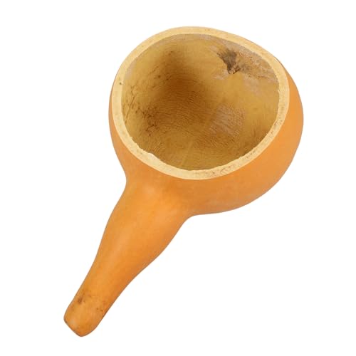 ROMISBABA Natürliche Gourd Wasserschöpfer aus Handgefertigte Badewasserkelle für Haarwäsche Dusche Garten Multifunktionale Wasserschaufel Zufälliges Design von ROMISBABA