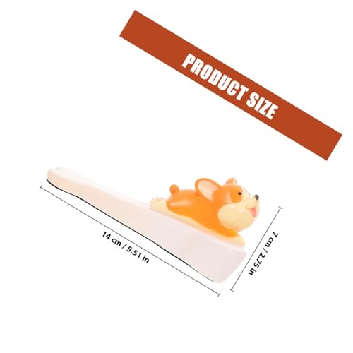 ROMISBABA Niedlicher Cartoon Türstopper Tierform aus Vinyl und PVC Rutschfest und Wiederverwendbar Kindersicherer Klemmschutz für Türen Geeignet Glastüren Dekorativer Türkeil für Wohnzimmer von ROMISBABA