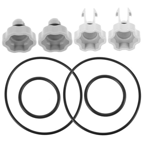 ROMISBABA O Ring Dichtungsringe Teilig PVC Langlebig für Poolfilter Pumpen Ersatzteil Effiziente Abdichtung Schwimmbadzubehör von ROMISBABA