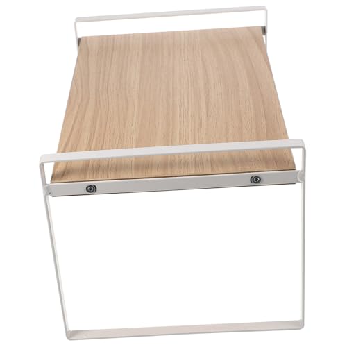 ROMISBABA Organizer Schreibtischregal mit Robustem Stauraum Kleines Büro Standregal für Schlafzimmer und Arbeitszimmer Kompaktes Sundries Storage Shelf Holz Platzsparend und Vielseitig von ROMISBABA