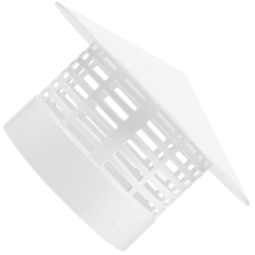 ROMISBABA PVC Schornstein Regenkappe Pilzform Wind und Regenschutz Dachlüftung Abdeckung Wetterfeste Entlüftungshaube für Kamin und Lüftungskanäle Einfache Langlebig und ROMISBABA PVC Schornstein Regenkappe Pilzform Wind und Regenschutz Dachlüftung Abdeckung Wetterfeste Entlüftungshaube für Kamin und Lüftungskanäle Einfache Langlebig und von ROMISBABA