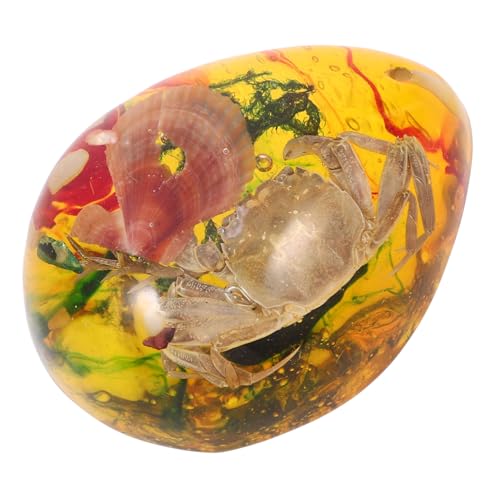 ROMISBABA Pendant Charm Mit Insekten-exemplar Wasserfallförmiger Bernstein- Krabbe Mischfarben Für Schmuck Und Dekoration Einzigartiges Für Freunde Und Familie von ROMISBABA