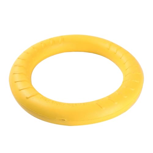 ROMISBABA Pet Ring Toy aus Leichtem Eva Schwimmfähig und Robust Interaktives Outdoor für Hunde Gelb für Apportieren und Tauziehen Fördert Spielerische Bewegung ROMISBABA Pet Ring Toy aus Leichtem Eva Schwimmfähig und Robust Interaktives Outdoor für Hunde Gelb für Apportieren und Tauziehen Fördert Spielerische Bewegung von ROMISBABA