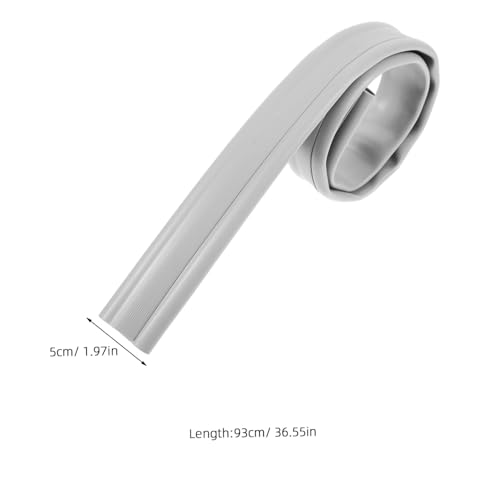 ROMISBABA Praktische Türbodendichtung Selbstklebend Winddicht Schalldämmend Wasserabweisend für Türspalten und Fensterrahmen mit Elastischem Dichtstreifen gegen Zugluft und Schmutz von ROMISBABA