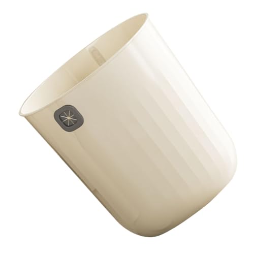 ROMISBABA Praktischer Müllbehälter ohne Pressring Kleiner Abfallbehälter für Küche Badezimmer Schlafzimmer Kompakt und Leicht zu Reinigen Cremeweiß für Schreibtisch und Wohnraum ROMISBABA Praktischer Müllbehälter ohne Pressring Kleiner Abfallbehälter für Küche Badezimmer Schlafzimmer Kompakt und Leicht zu Reinigen Cremeweiß für Schreibtisch und Wohnraum von ROMISBABA