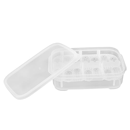 ROMISBABA Professionelle Fächer Reptilien Ei Inkubationsbox Transparent Leicht Zu Reinigen Für Geckos Schlangen Eidechsen Und Kleine Reptilien von ROMISBABA