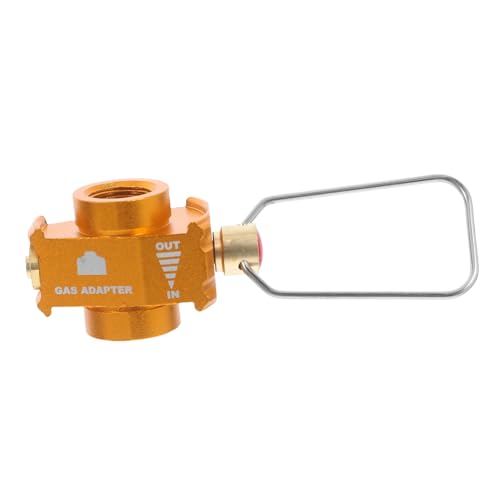 ROMISBABA Propangasflaschen Adapter für Camping und Outdoor Wiederverwendbarer Gaskartuschen Tragbares Design Kompatibel mit Ventil Effizienter Kraftstofftransfer für ROMISBABA Propangasflaschen Adapter für Camping und Outdoor Wiederverwendbarer Gaskartuschen Tragbares Design Kompatibel mit Ventil Effizienter Kraftstofftransfer für von ROMISBABA