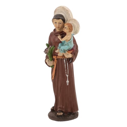 ROMISBABA Renaissance Stil Resin Figur Skulptur Tischdekoration mit Künstlerische Religiöse Wohnkultur für Eltern und Familie von ROMISBABA