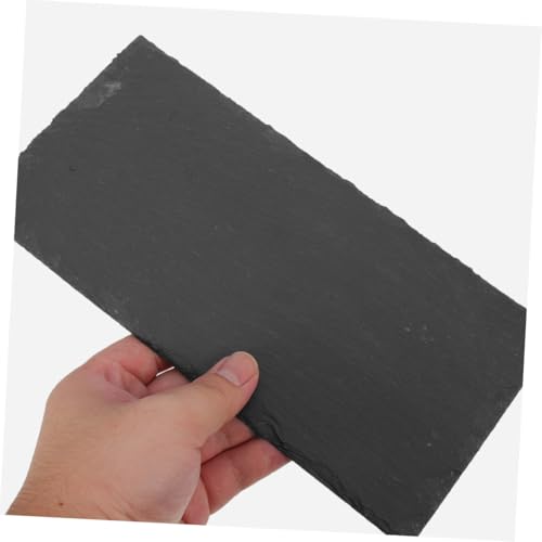 ROMISBABA Reptilien Schieferplatte Natürliche Futter Nagelschleifplattform für Schildkröten Eidechsen und Skorpione Dekoratives Terrarium Futterbecken Langlebig und Vielseitig Einsetzbar von ROMISBABA