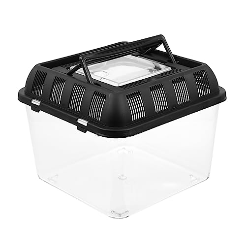 ROMISBABA Reptilzuchtkasten Transparent Zuchtbox für Spinnen Geckos und Kleine Reptilien Feuchtigkeitsbeständig Reinigen für Transport ROMISBABA Reptilzuchtkasten Transparent Zuchtbox für Spinnen Geckos und Kleine Reptilien Feuchtigkeitsbeständig Reinigen für Transport von ROMISBABA