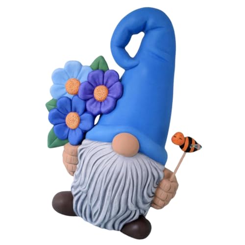 ROMISBABA Resin Gartenzwerg Figur Garten Deko Cartoon Stil Kompakte Für Terrasse Rasen Außenbereich ROMISBABA Resin Gartenzwerg Figur Garten Deko Cartoon Stil Kompakte Für Terrasse Rasen Außenbereich von ROMISBABA