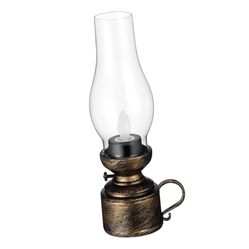 ROMISBABA Retro LED Kerosinlampe Dekorative Tischlampe Antik Design Leichtes Kunststoffgehäuse Winddicht und Kompakt für Innenräume Geschenke und Stimmungsvolle Beleuchtung bei Stromausfall ROMISBABA Retro LED Kerosinlampe Dekorative Tischlampe Antik Design Leichtes Kunststoffgehäuse Winddicht und Kompakt für Innenräume Geschenke und Stimmungsvolle Beleuchtung bei Stromausfall von ROMISBABA
