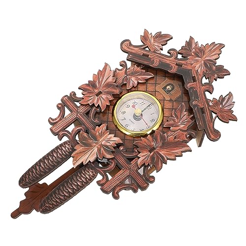 ROMISBABA Retro Wanduhr aus Kreative Hängende Wohnzimmer Dekoration Vintage Stil Stabile Verarbeitung Geräuschloses Uhrwerk als Haus und Geschäftsschmuck Vielseitig Nutzbar von ROMISBABA