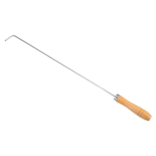 ROMISBABA Robuster Edelstahl Feuerhaken Dicker Kamin und Poker mit Ergonomischem Griff für Grill Camping Outdoor und Indoor Nutzung ROMISBABA Robuster Edelstahl Feuerhaken Dicker Kamin und Poker mit Ergonomischem Griff für Grill Camping Outdoor und Indoor Nutzung von ROMISBABA